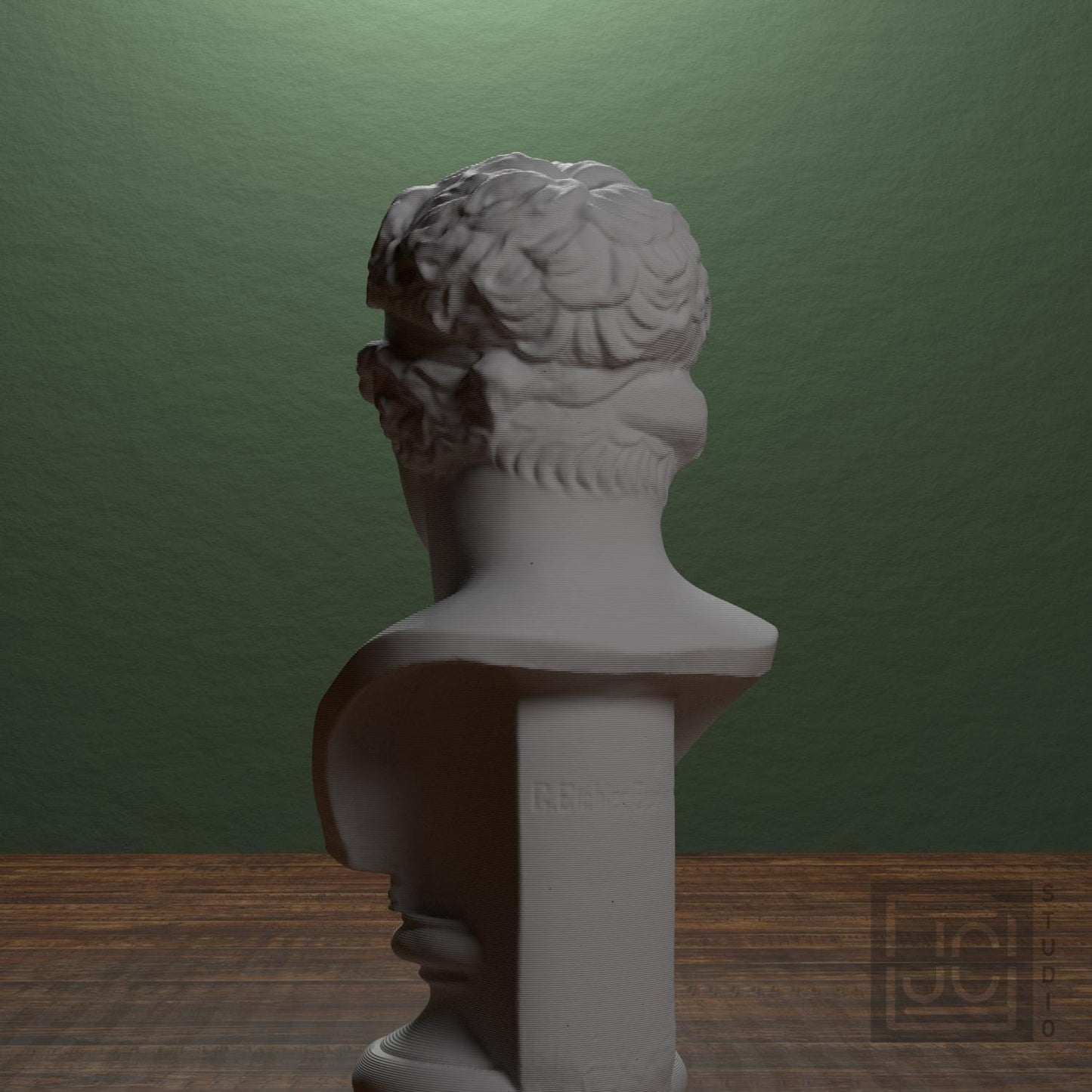Bust of The Diadumenos type