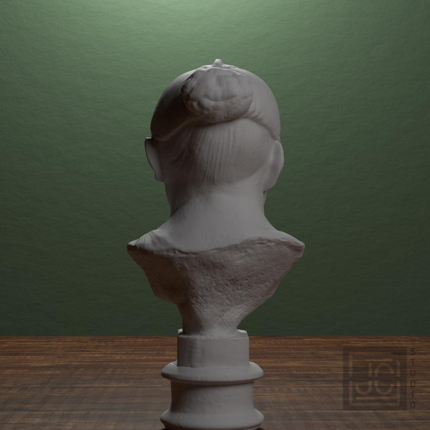 Bust of an elderly Roman woman