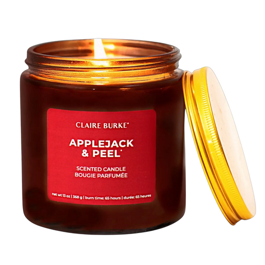 Claire Burke - Apple Jack & Peel Filled Candle