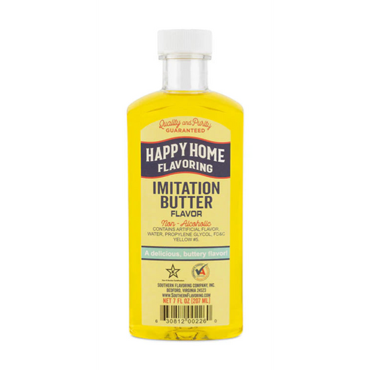 Happy Home "Imitation Butter" Flavoring 7 oz.