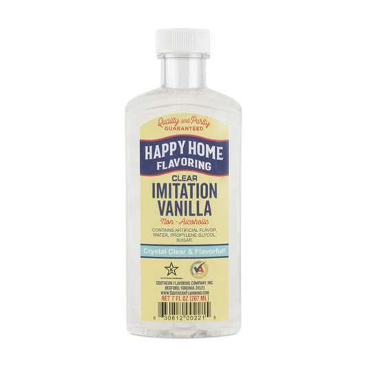 Happy Home "Imitation Vanilla" Flavoring 7 oz.