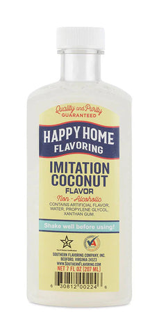 Happy Home "Imitation Coconut" Flavoring 7 oz.