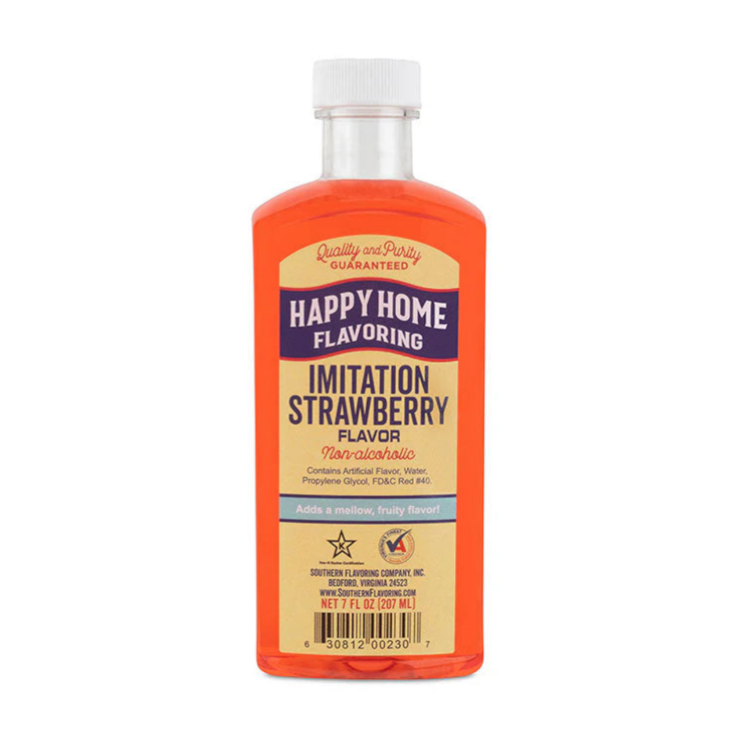 Happy Home "Imitation Strawberry" Flavoring 7 oz.