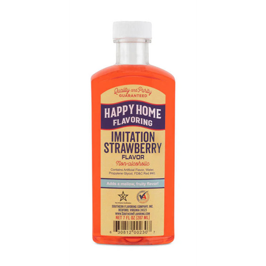 Happy Home "Imitation Strawberry" Flavoring 7 oz.