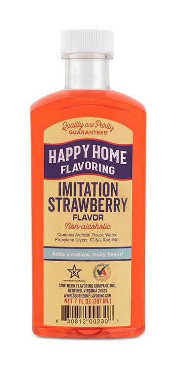 Happy Home "Imitation Strawberry" Flavoring 7 oz.