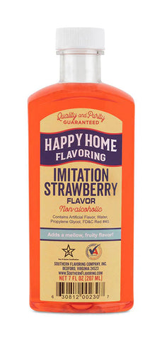 Happy Home "Imitation Strawberry" Flavoring 7 oz.