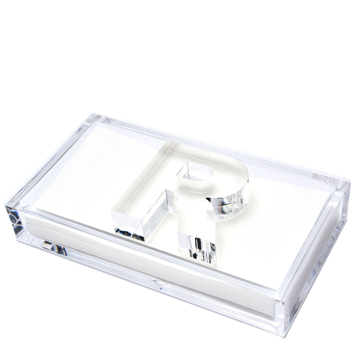Initial Guest Towel Holder