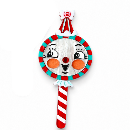 Laughing Merrymint Brooch by Johanna Parker x Lipstick & Chrome