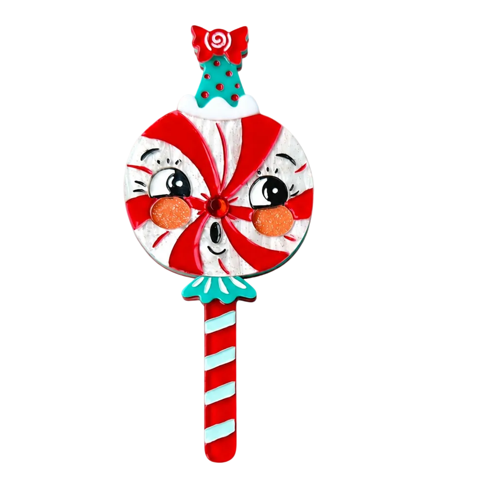 Singing Merrymint Brooch by Johanna Parker x Lipstick & Chrome