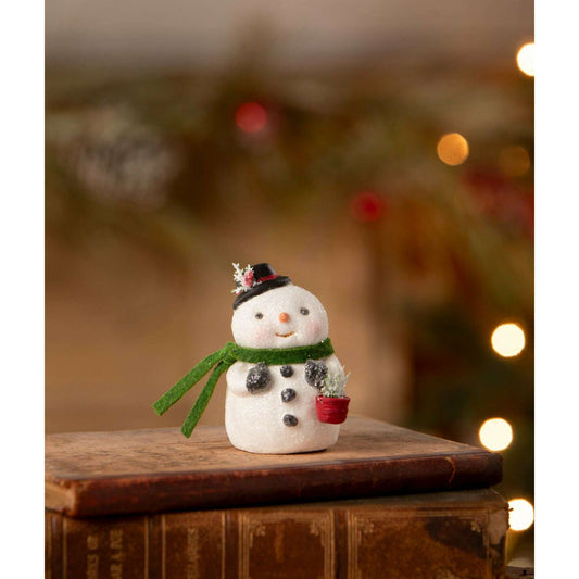 Jolly Top Hat Snowboy | Christmas Decor by Bethany Lowe | SHIPS MID NOVEMBER
