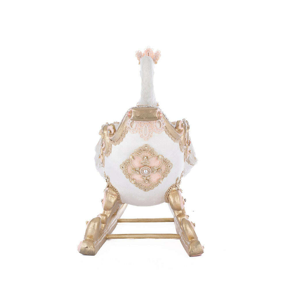 Joyeux Noel Swan Sleigh by Katherine's Collection