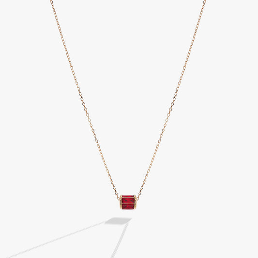 July Birthstone Precious Pendant Necklace