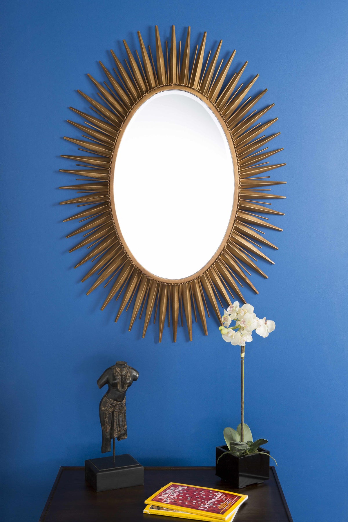 a mirror on a wall