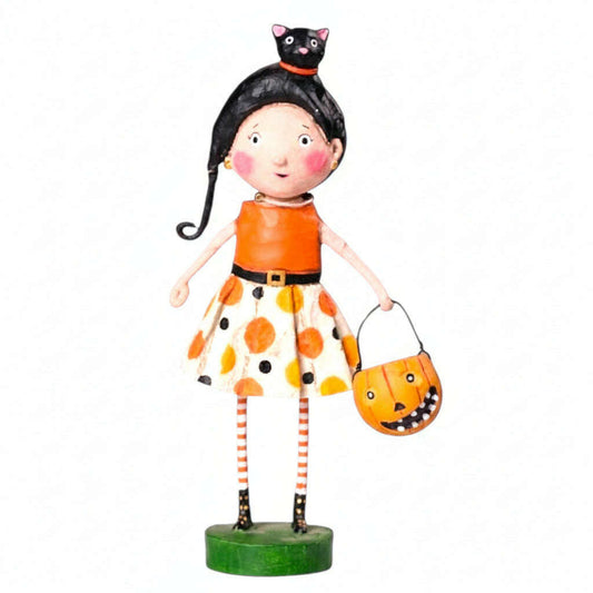 Kit Kat Halloween Figurine by Lori Mitchell