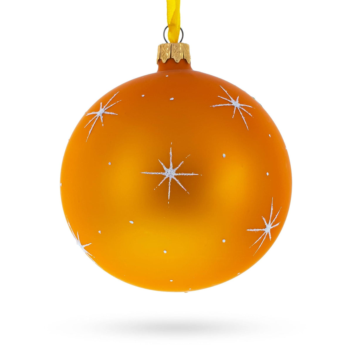 Our First Christmas Penguin Couple Glass Ball Ornament 4 Inches
