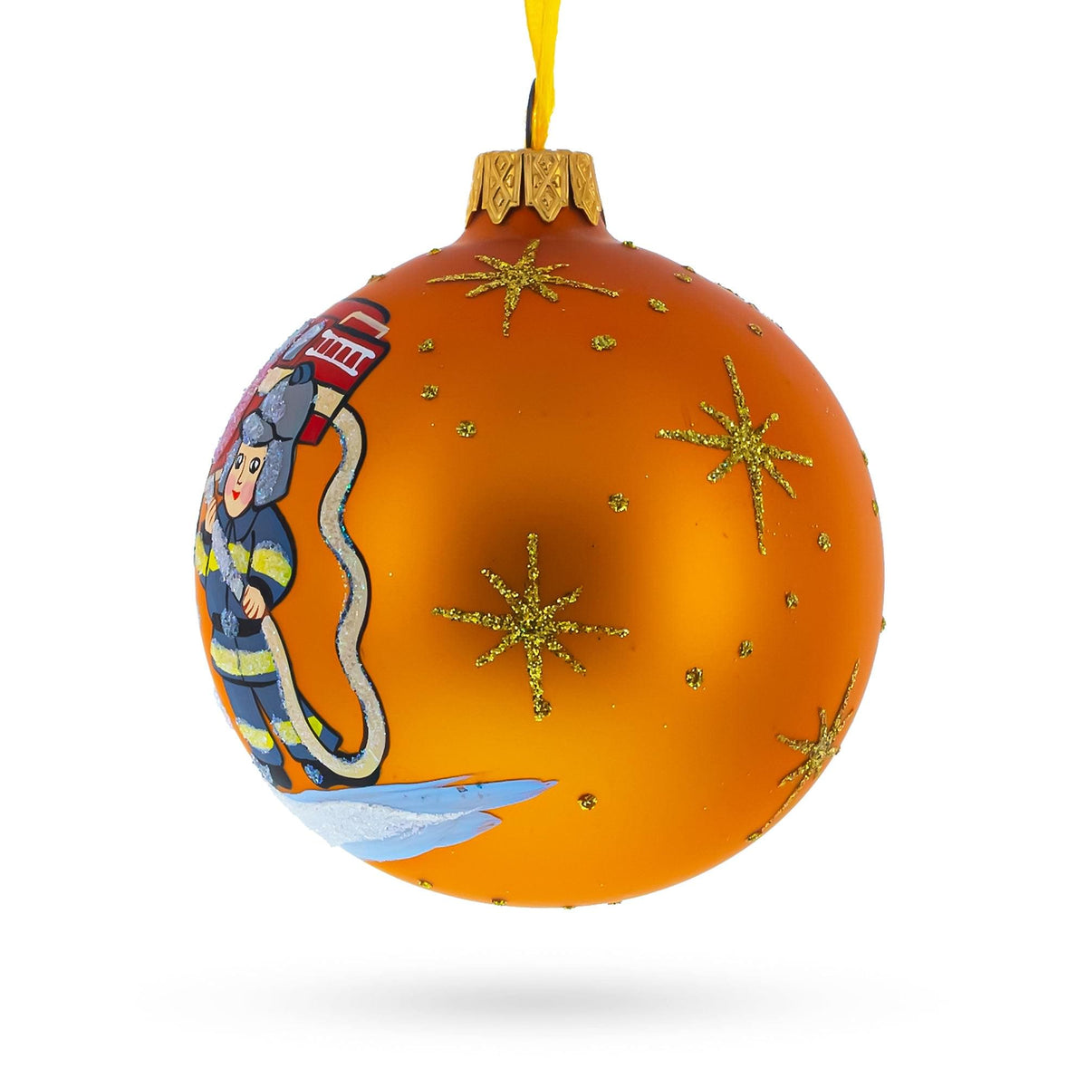 a close up of a ornament