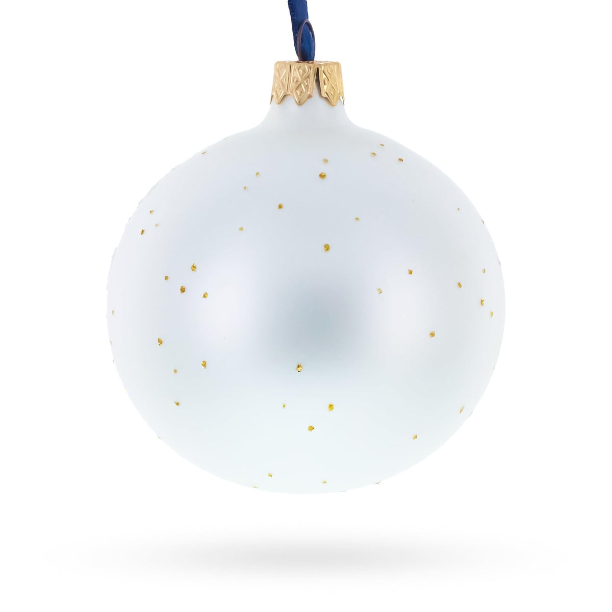 Saxophone, Guitar, Piano Glass Ball Christmas Music Ornament 4 Inches