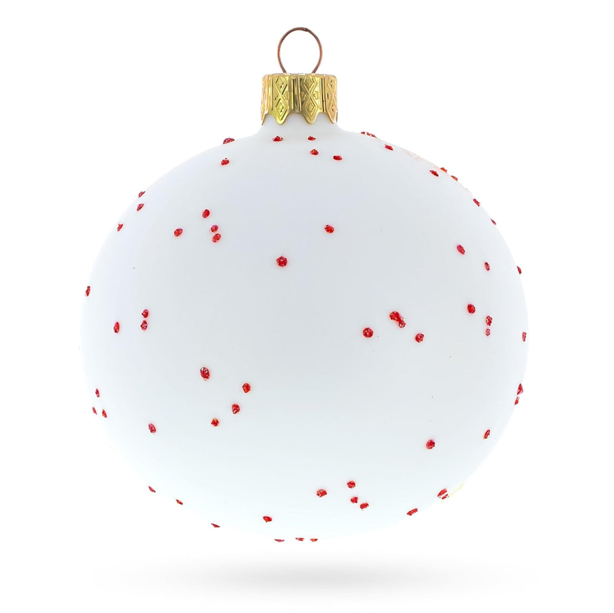 Proposal 'Will You Marry Me?' Glass Ball Christmas Ornament 3.25 Inches
