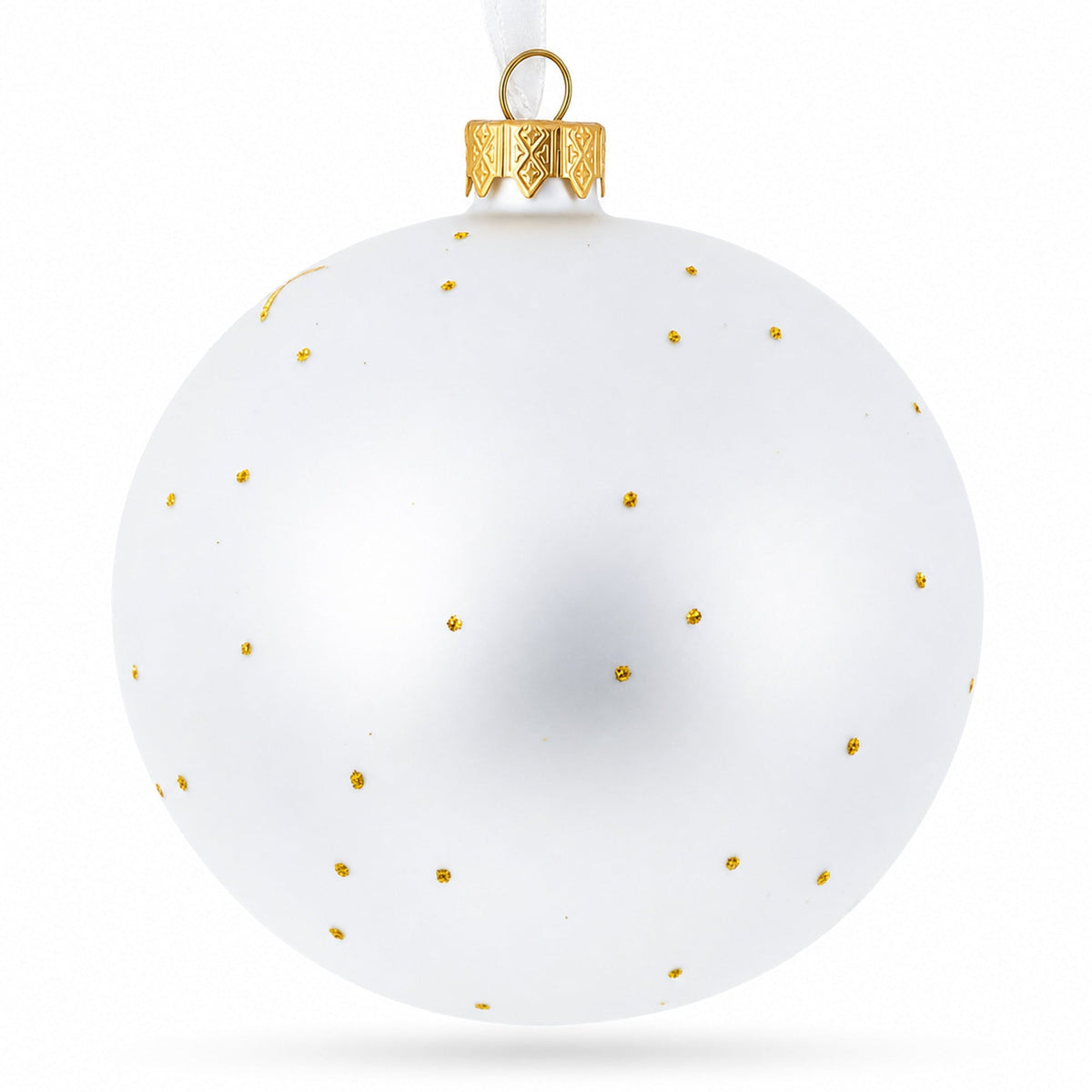 Vivid Rooster Glass Ball Christmas Ornament 3.25 Inches