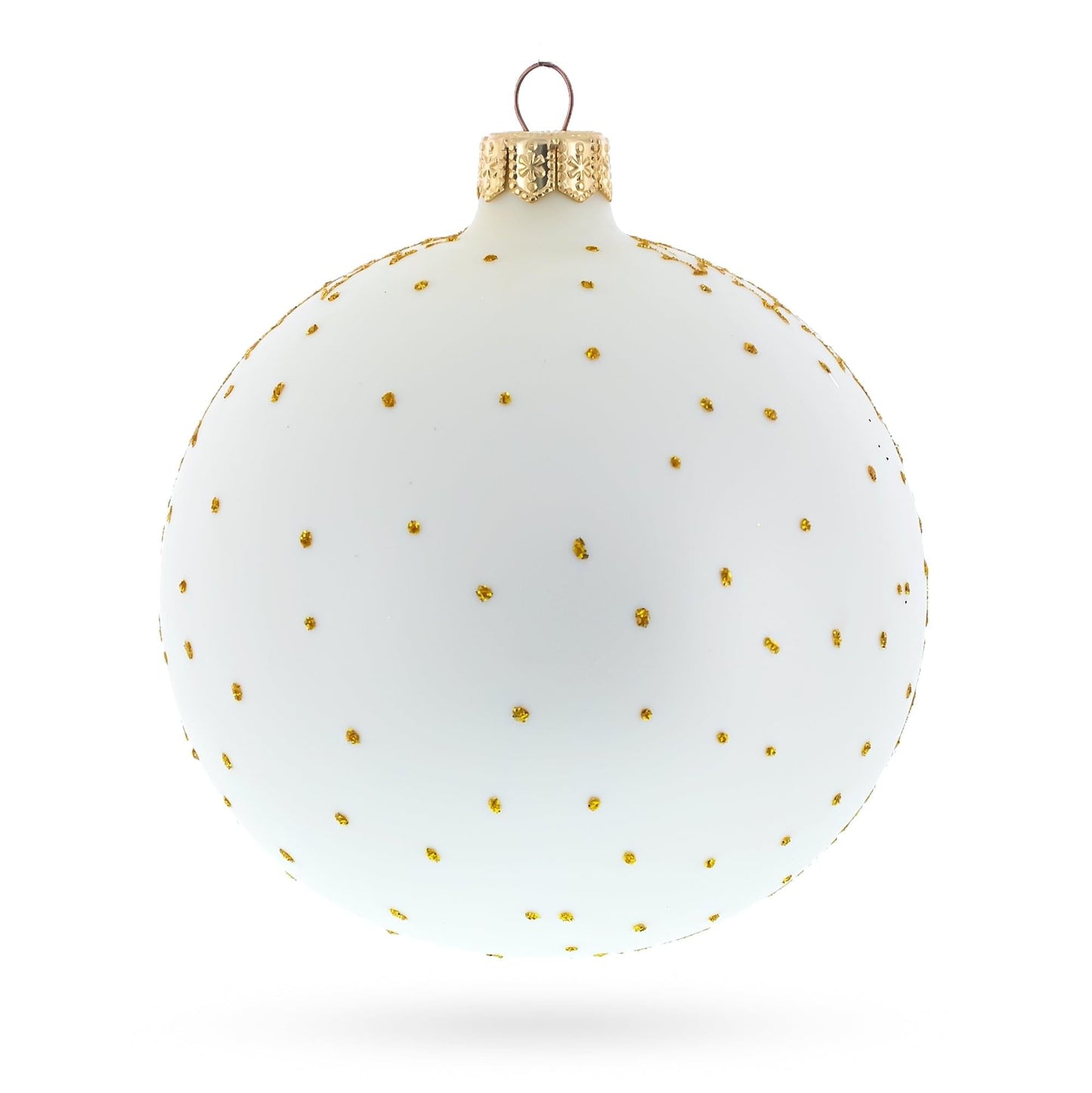 Happy Choo-choo Train Glass Ball Christmas Ornament 4 Inches