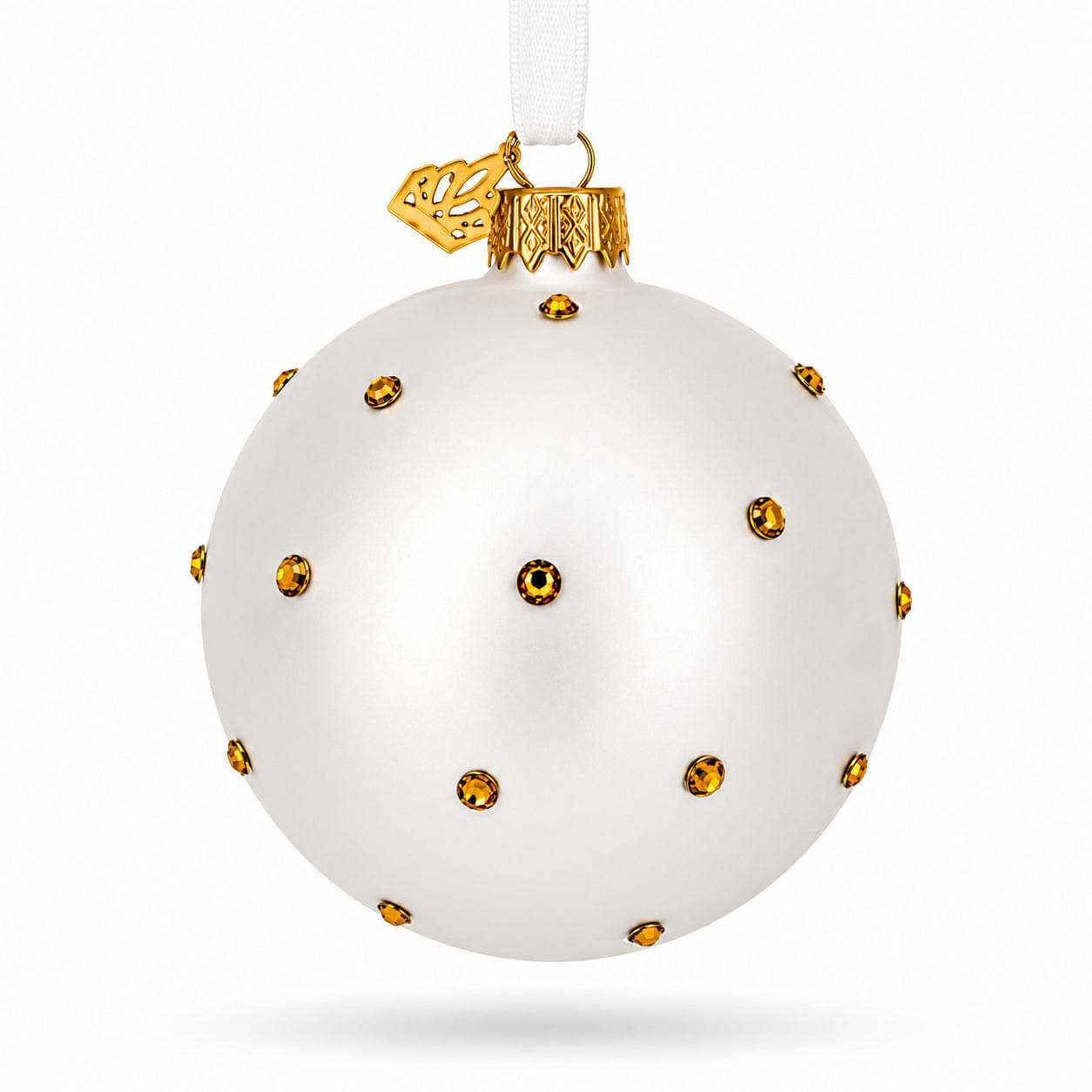 1887 'Sunflowers' by Vincent Van Gogh Glass Ball Christmas Ornament 4 Inches