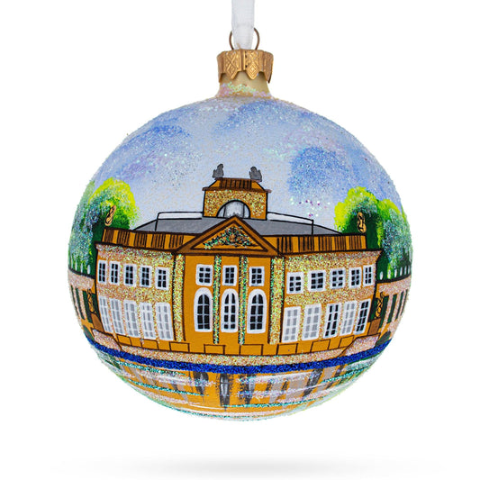 a close up of a christmas ornament