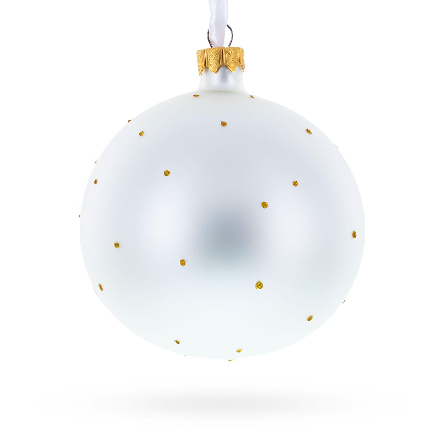 Commemorative Housewarming Glass Ball Christmas Ornament 4 Inches