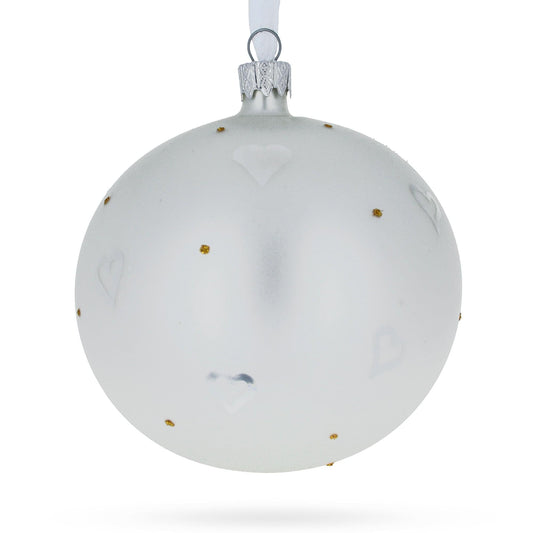Expecting Mother Glass Ball Christmas Ornament 4 Inches