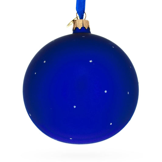 Martial Arts Glass Ball Christmas Ornament 4 Inches