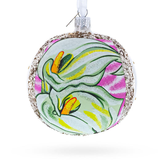 a close up of a christmas ornament