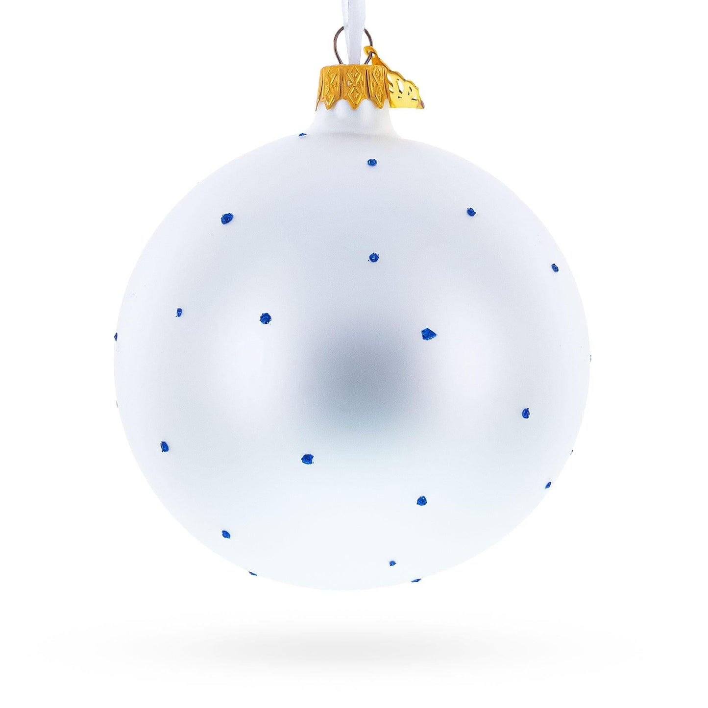Travel to Puerto Rico Glass Ball Christmas Ornament 4 Inches
