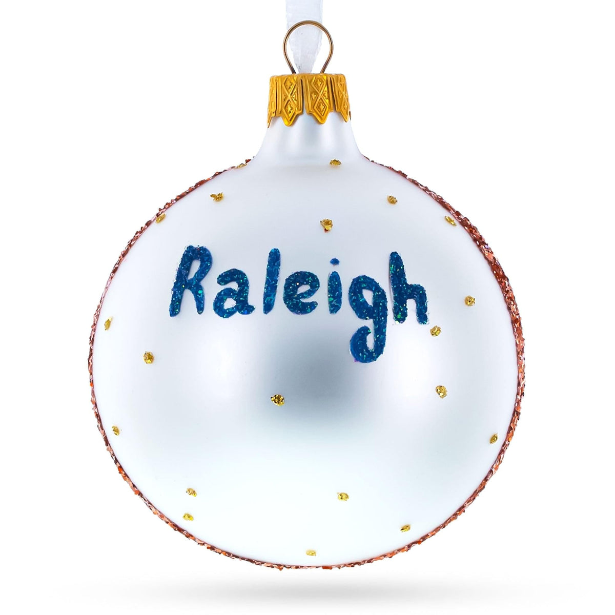 Museum of Natural Sciences, Raleigh, North Carolina Glass Ball Christmas Ornament 3.25 Inches