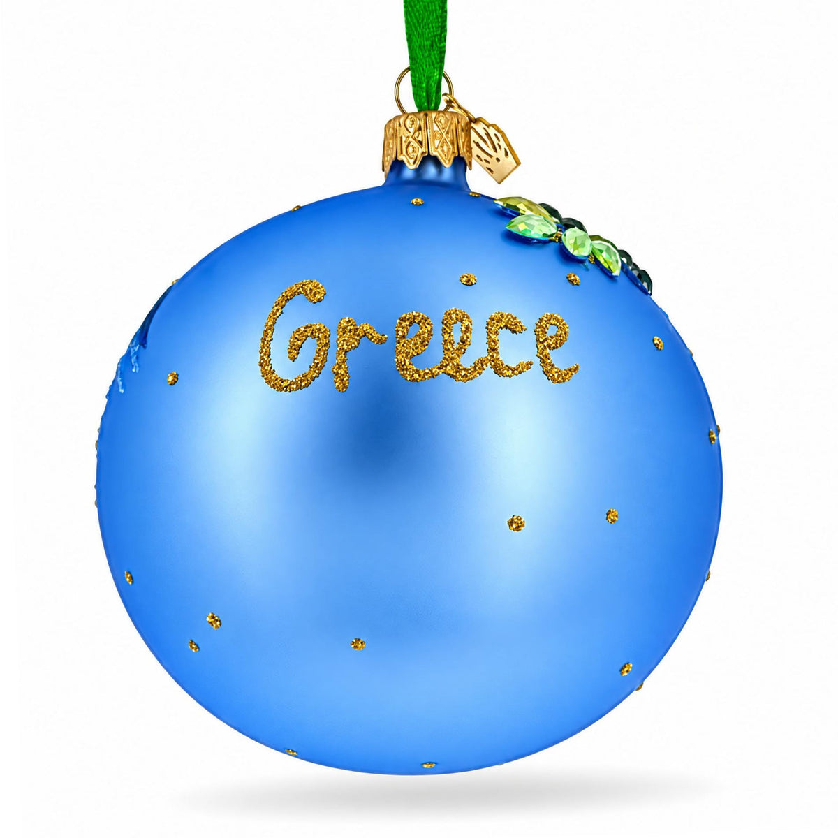 Crete, Greece Glass Ball Christmas Ornament