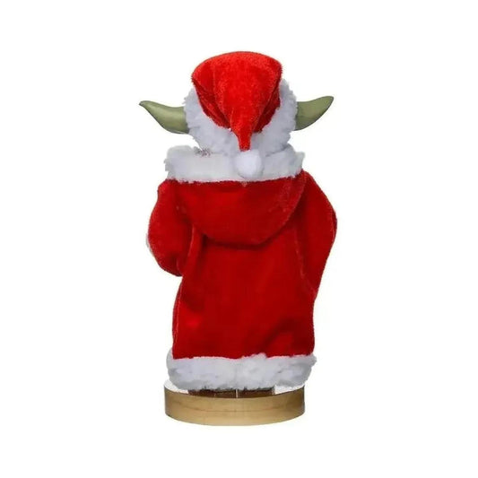 Kurt Adler 9-Inch Yoda in Santa Robe Nutcracker