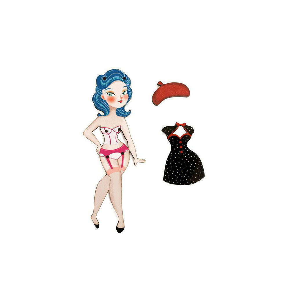 Lali Doll + Outfit Brooch by Laliblue