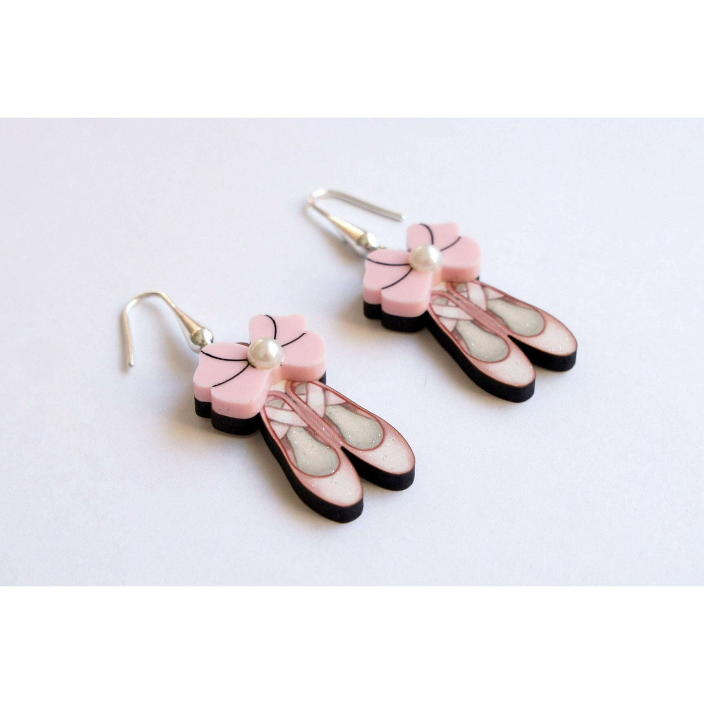 Ballet Shoes Earrings by Laliblue