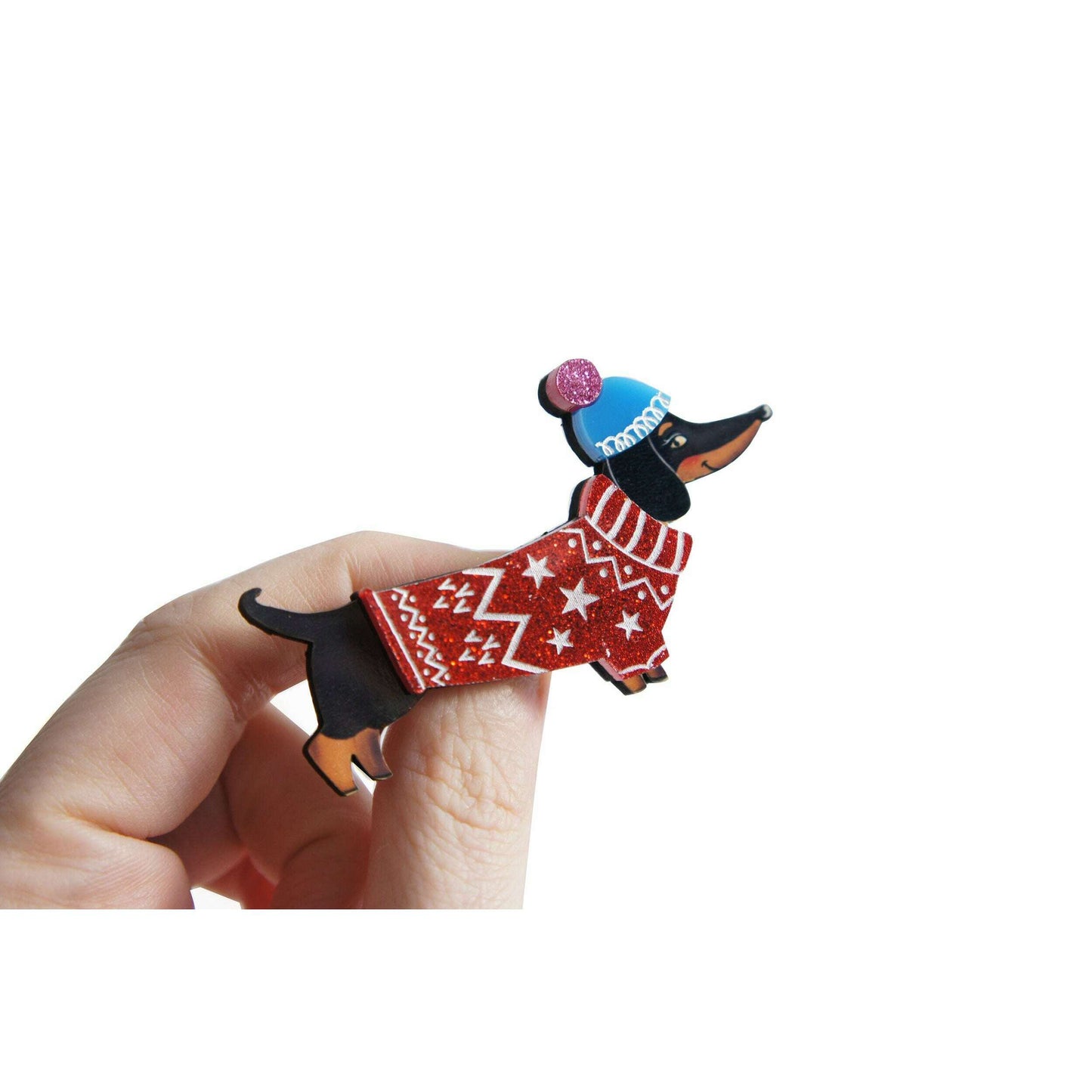 Dog Lover Brooch by Laliblue