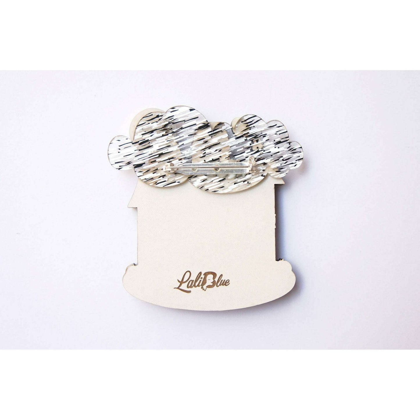 Halloween Party House Brooch by Laliblue