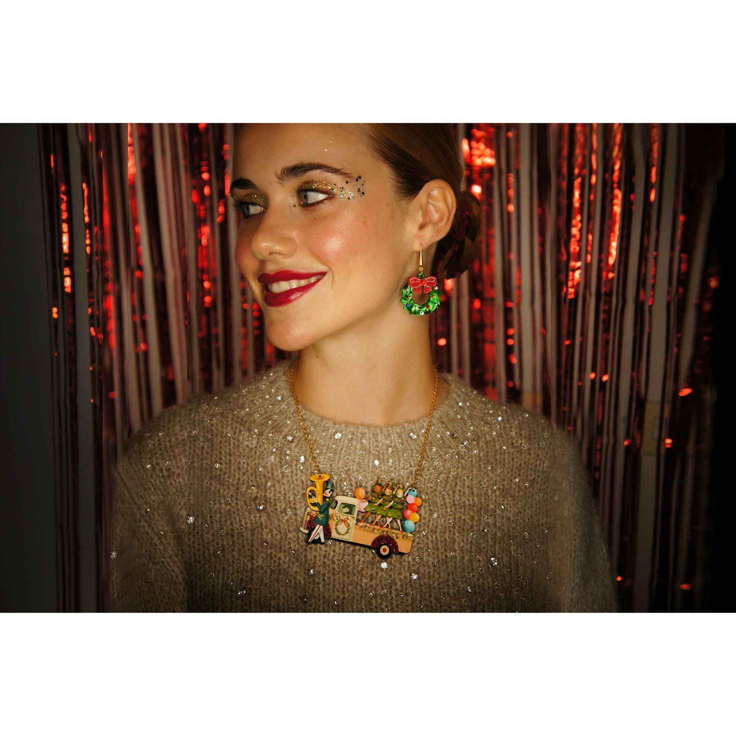 Musical Parade Necklace by Laliblue