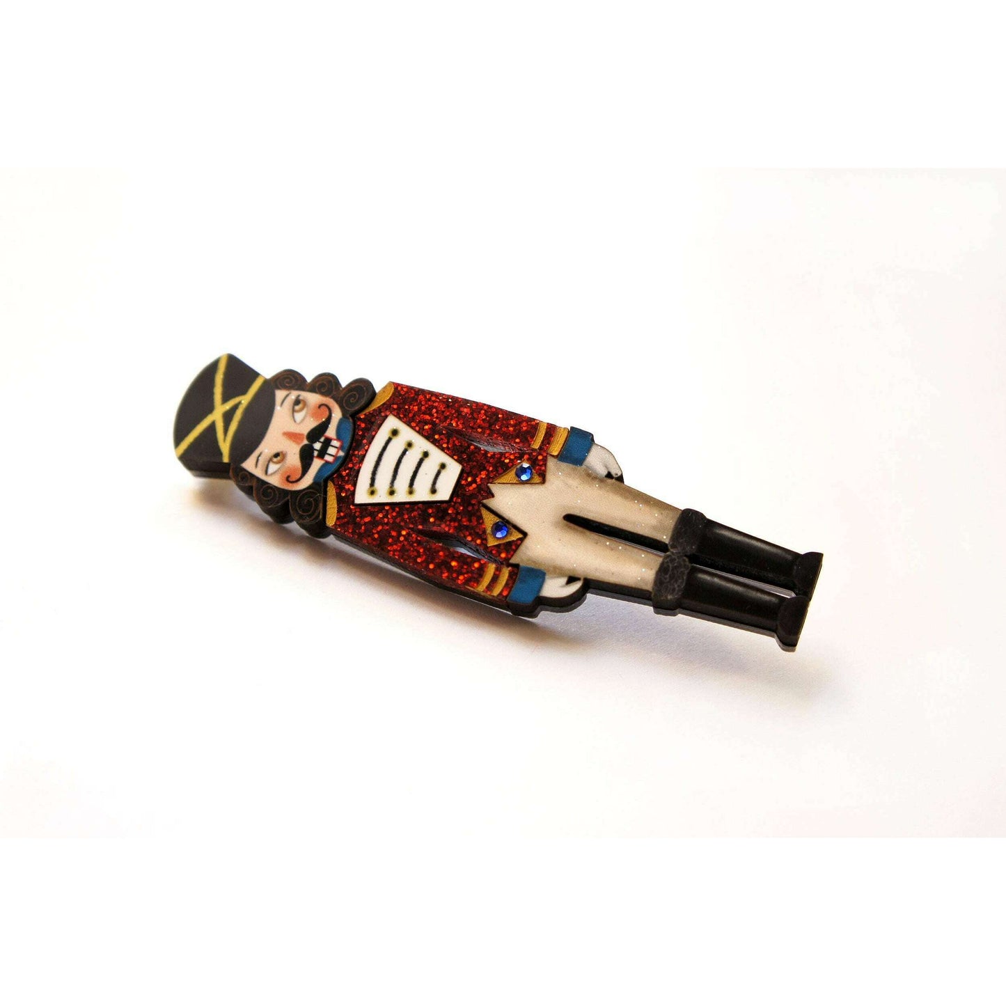 Nutcracker Soldier Brooch by Laliblue
