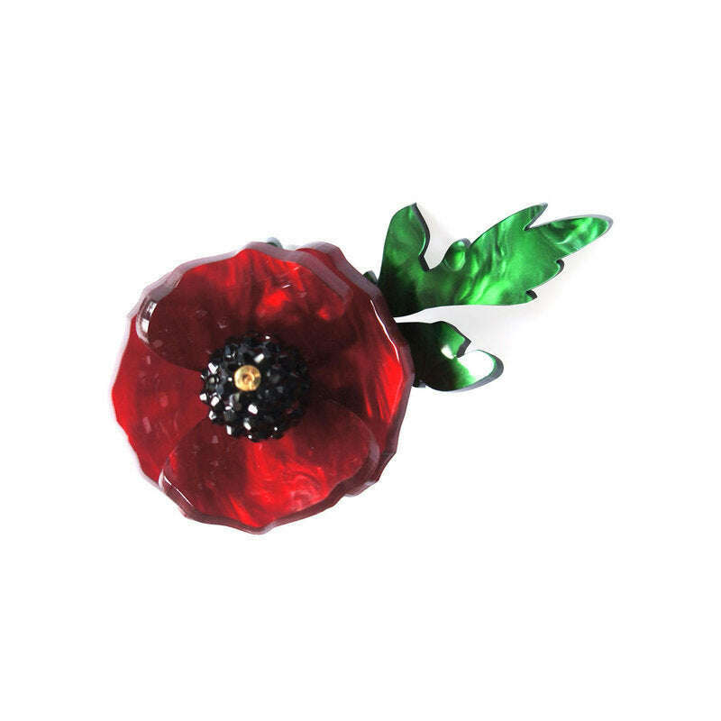 Poppy Brooch by Laliblue