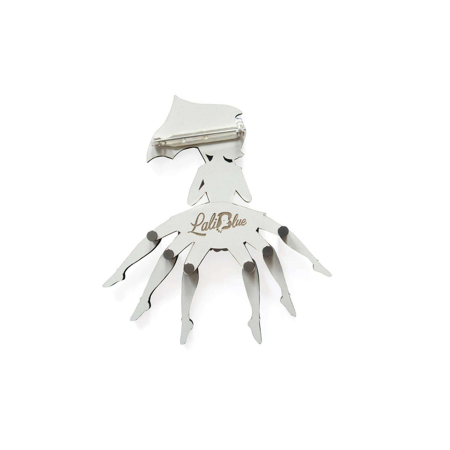 Spider Woman Halloween Brooch by Laliblue