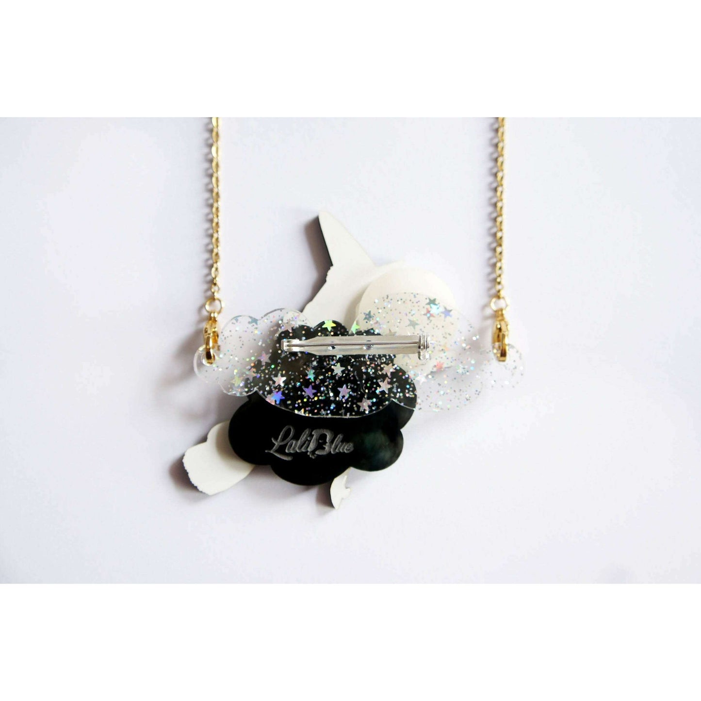 Witch Convertible Necklace-Brooch by Laliblue