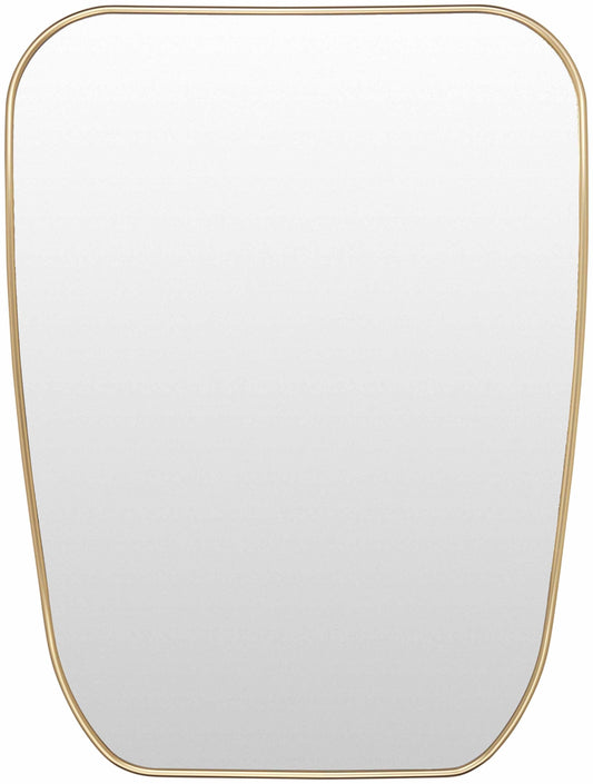 Orbassano Gold Frame Round Mirror - Clearance