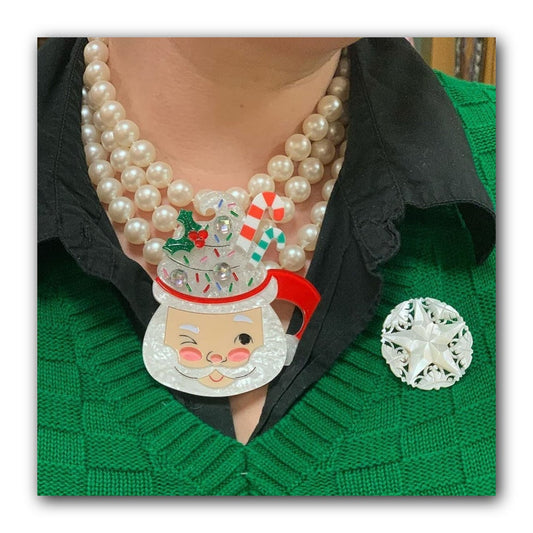 Brooch to Pendant Converter — Turn Any Pin Into a Necklace | Lipstick & Chrome