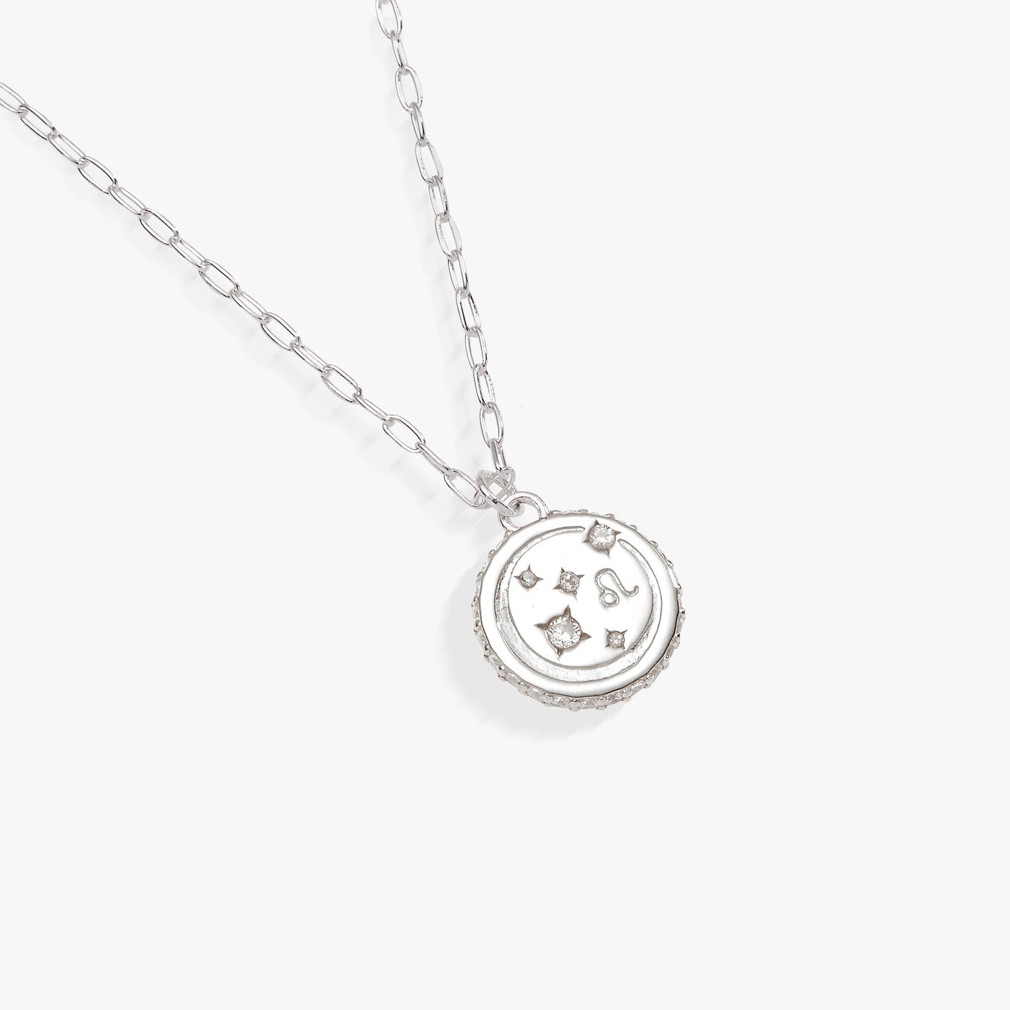 Leo Zodiac Precious Necklace