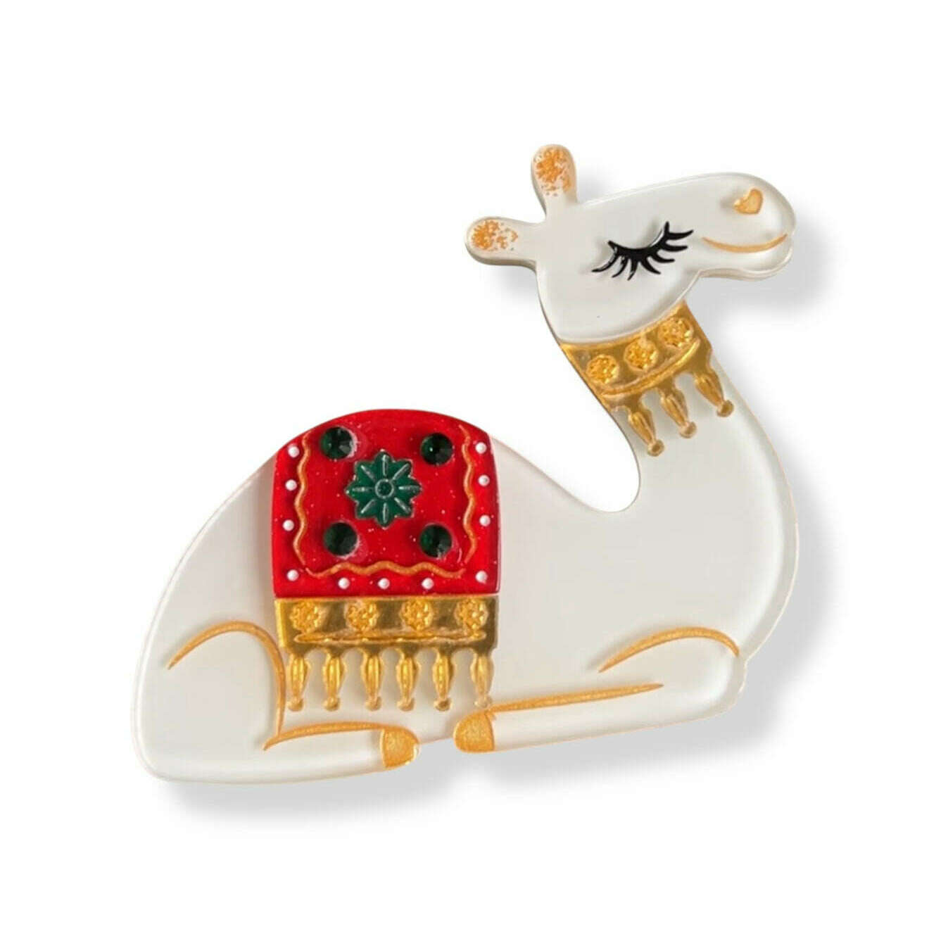 Desert Dreams Camel Brooch by 50's Vintage Dame x Lipstick & Chrome
