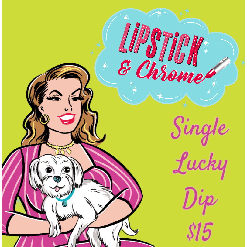 Mystery Brooch Lucky Dip | Lipstick & Chrome