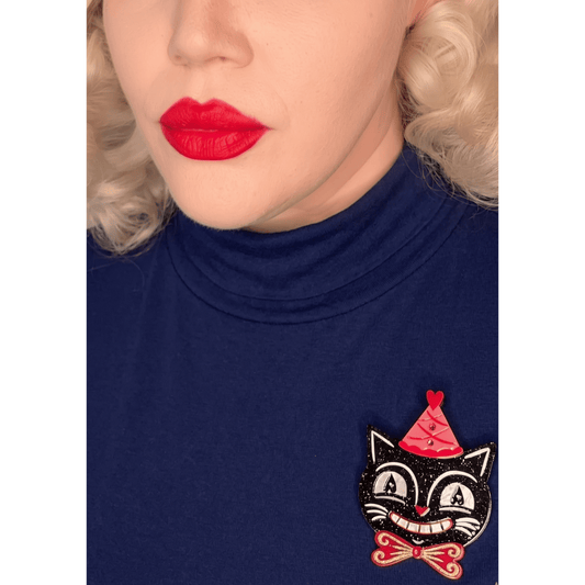 Sweetheart Jack Brooch by Johanna Parker x Lipstick & Chrome