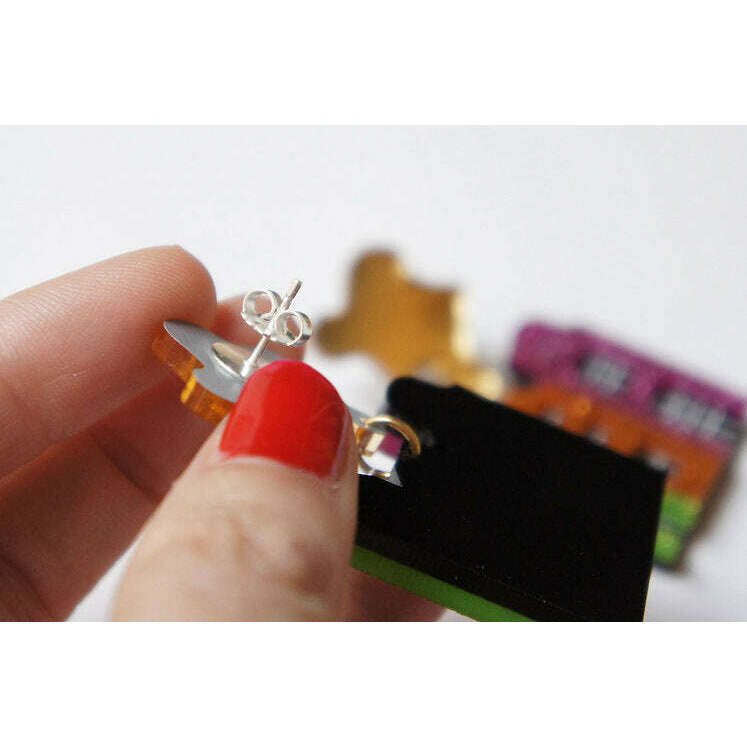 Little House Earrings by Laliblue